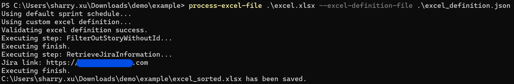 running_command